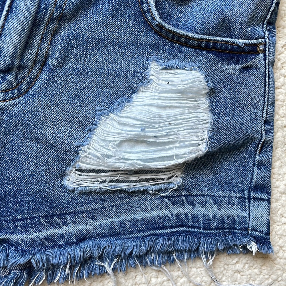 Forever 21 Denim Jean Shorts - Picture 4 of 7